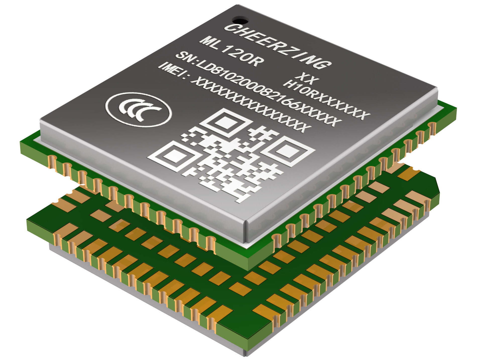 ML120R LTE Cat.1/LCC+LGA/多种通信协议/丰富的扩展接口